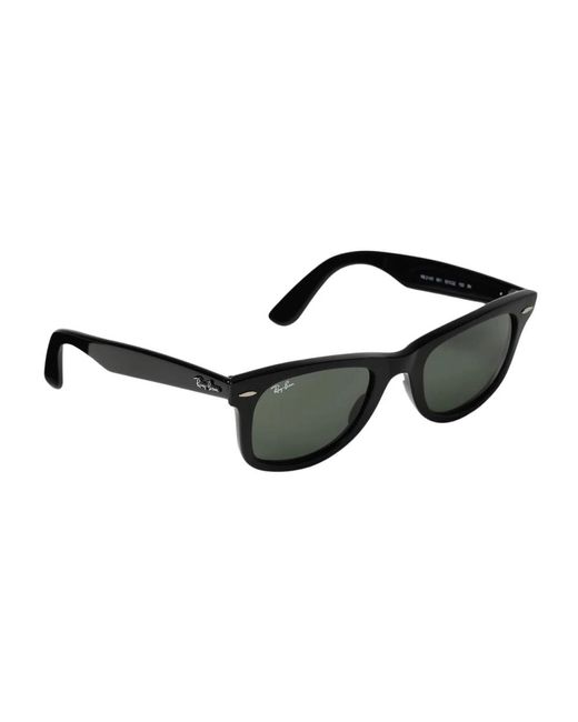 Ray-Ban Klassieke Zwarte Wayfarer Zonnebril in het Black voor heren