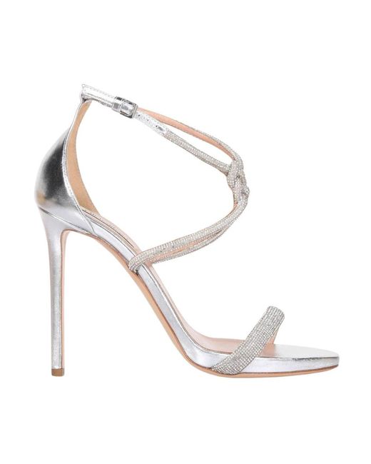 Ninalilou White High Heel Sandals