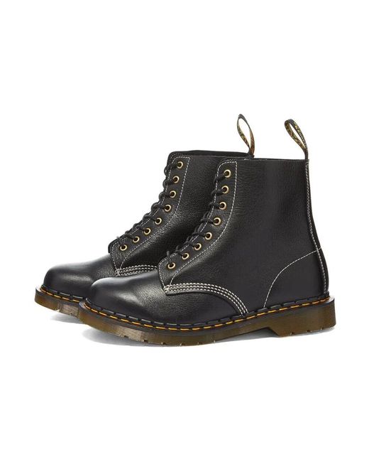 Lace-Up Boots di Dr. Martens in Black da Uomo