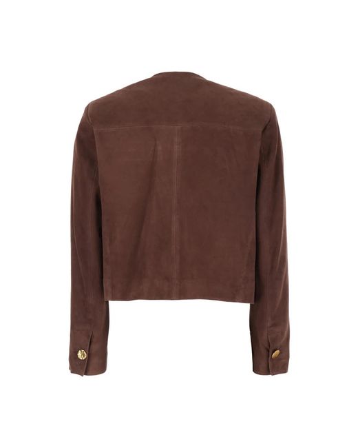 Leather Jackets Arma de color Brown