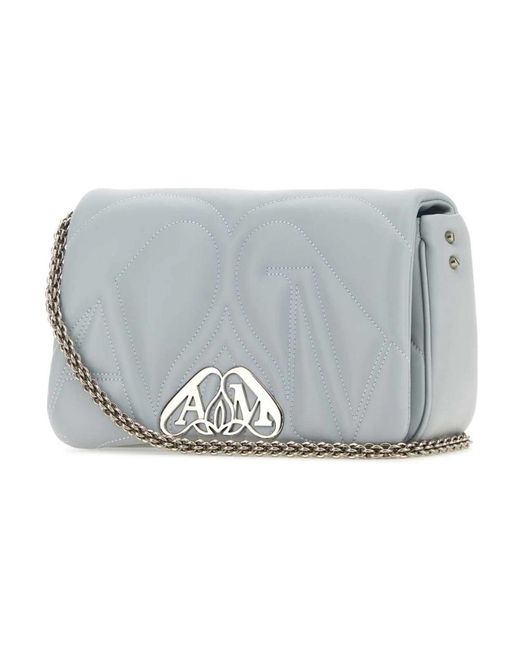 McQueen Gray Cross Body Bags