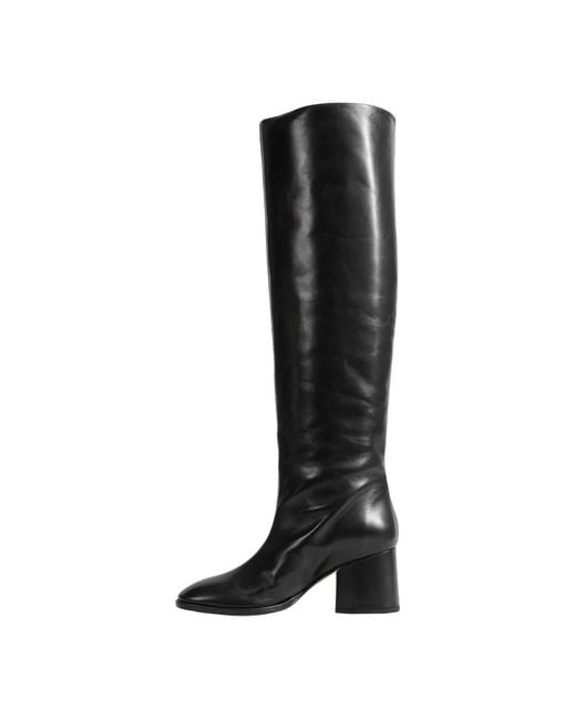 Aeyde Black Almut Boots