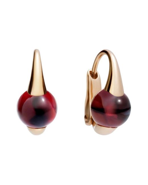 Pomellato Red Earrings