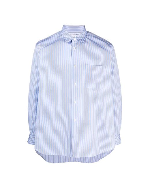 Comme des Garçons Blue Casual Shirts for men