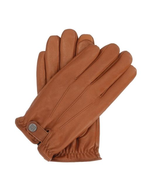 Kazar Accessoires ,Bruin ,Leer Bruine Leren Handschoenen Met Touchscreenfunctie in het Brown voor heren