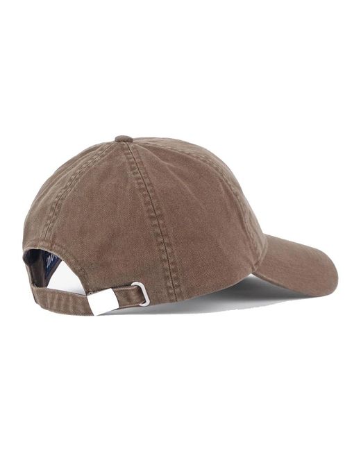 Barbour Brown Caps