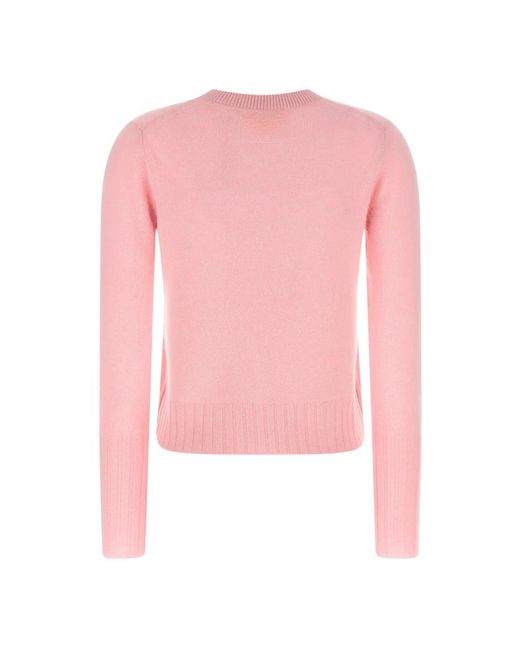 Guest In Residence Pink Cashmere Knitwear