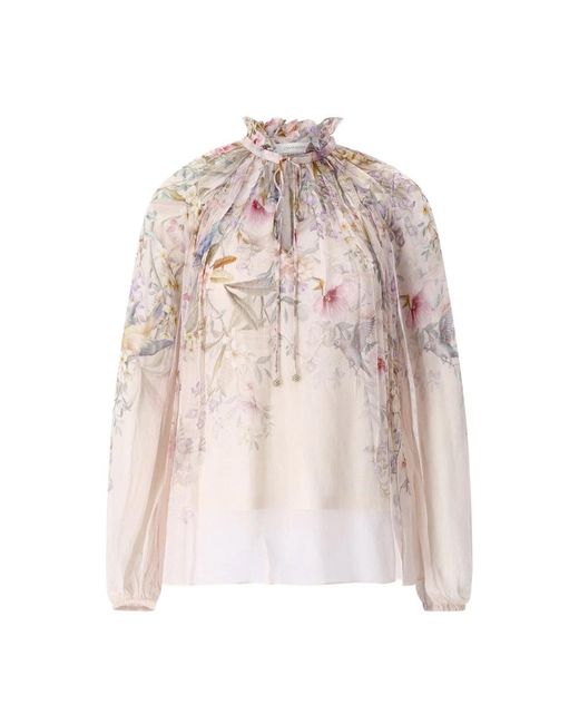 Zimmermann Blouses in het Pink