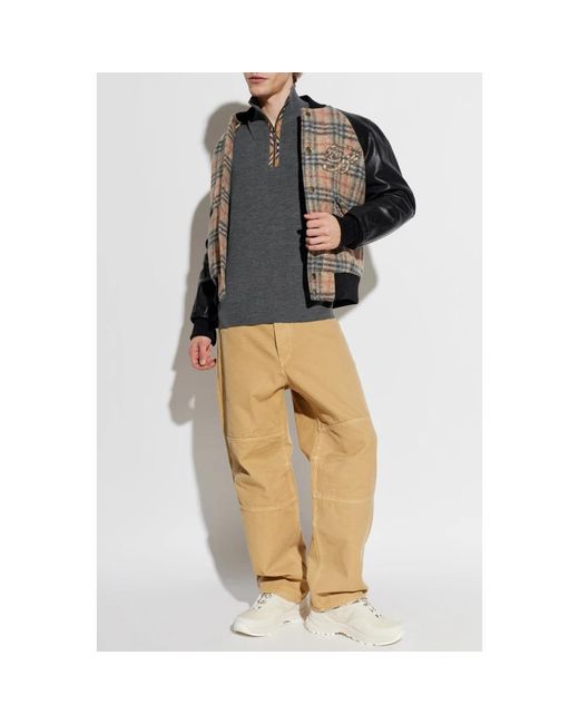 Burberry Gray Turtlenecks for men