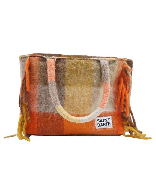Mc2 Saint Barth Brown Handbags