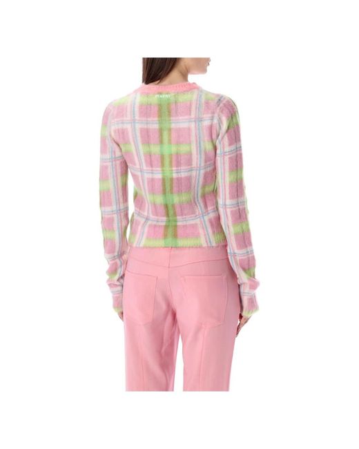 Marni Pink Round-Neck Knitwear