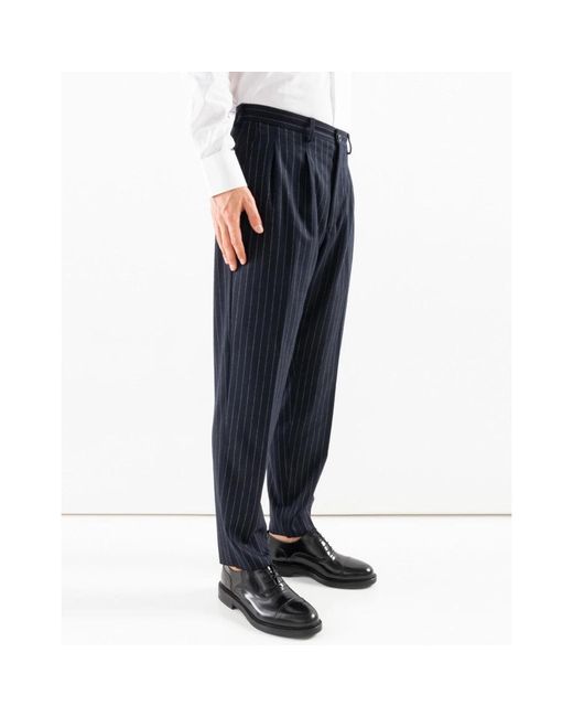 Cor Sine Labe Doli Blue Suit Trousers for men