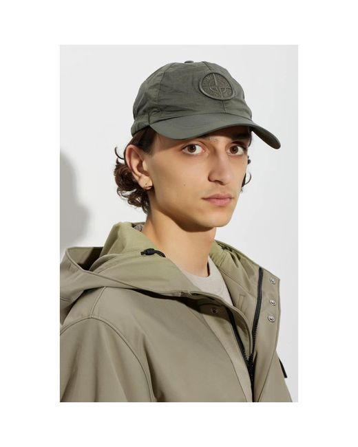 Stone Island Green Hats & Caps for men