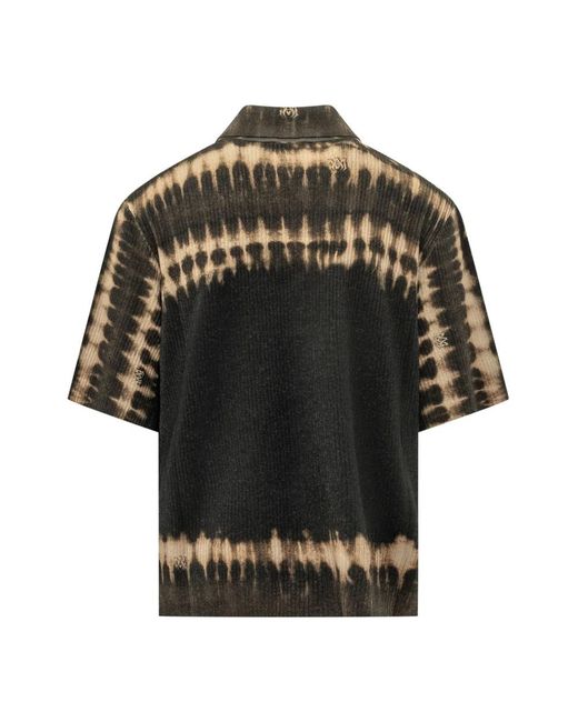 Amiri Black Short Sleeve Shirts for men