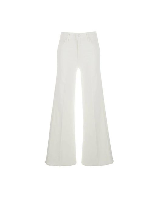 Mother Jeans ,Wit ,The Twister Sneak in het White
