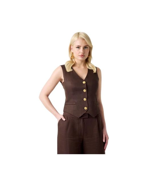 Guess Brown Waistcoats