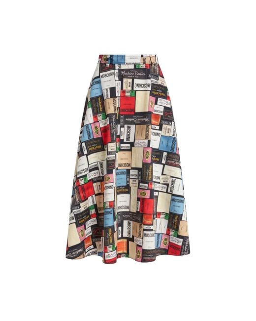 Moschino Blue Midi Skirts