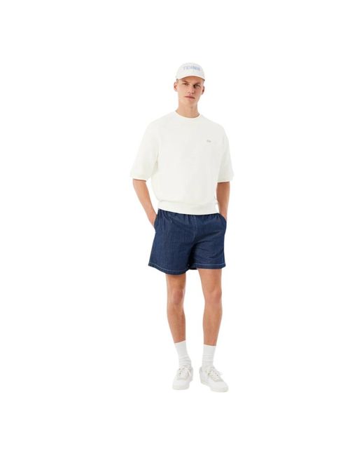 Lacoste White Sweatshirts for men
