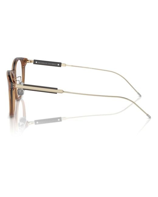 Brunello Cucinelli Brown Glasses