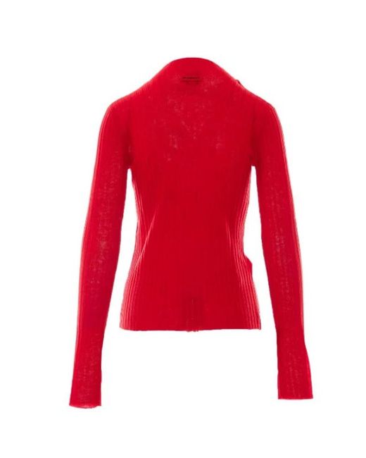 Pinko Red Pullover