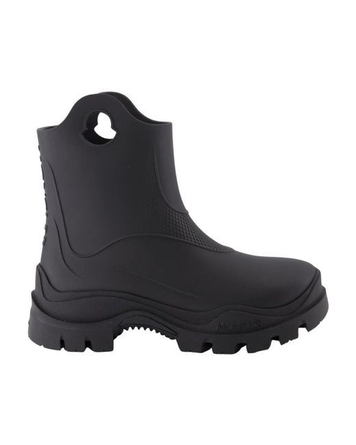 Moncler Black Rain Boots