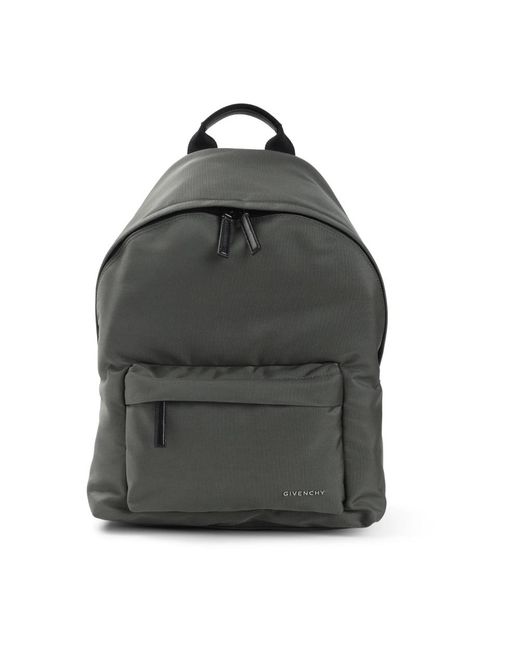 Givenchy Tassen ,Groen ,Leer Essential U Backpack in het Gray voor heren