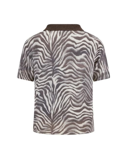 Riani Gray Polo Shirts