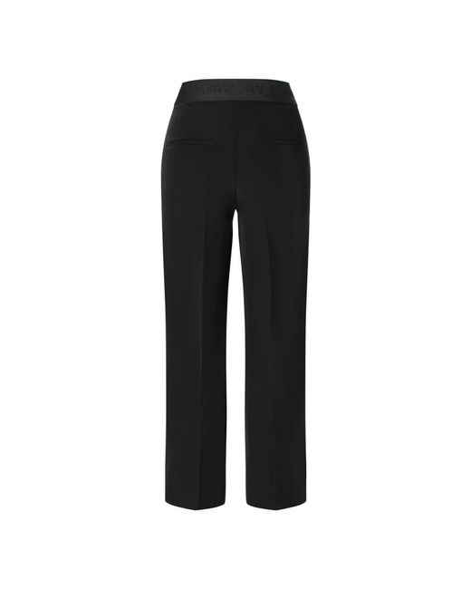 Cambio Black Wide Trousers