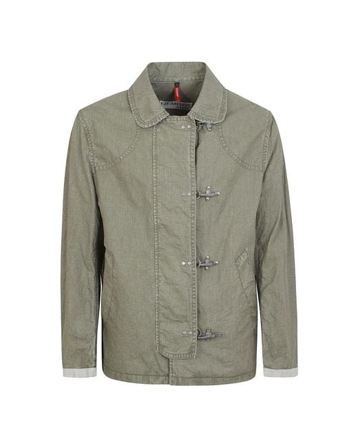 Fay Green Light Jackets for men