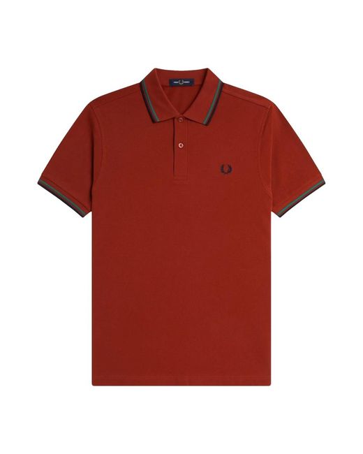 Fred Perry Red Polo Shirts for men