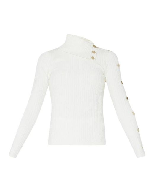 Knitwear > turtlenecks Liu Jo en coloris White