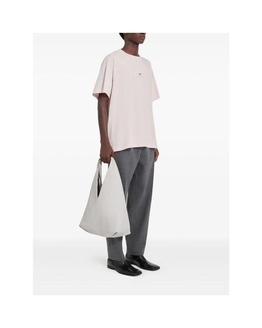 MM6 by Maison Margiela Pink T-Shirts for men