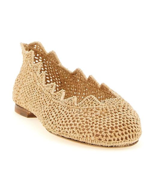 Odissi Natural Ballerina Shoes