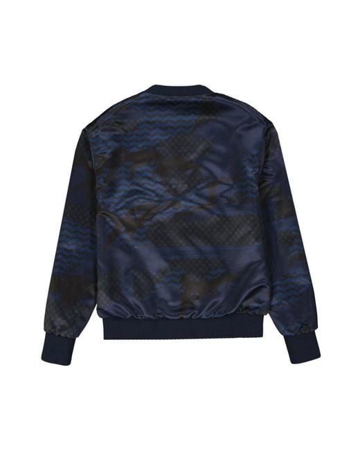 Neil Barrett Jassen ,Blauw ,Polyester Polyester Bomber in het Blue voor heren