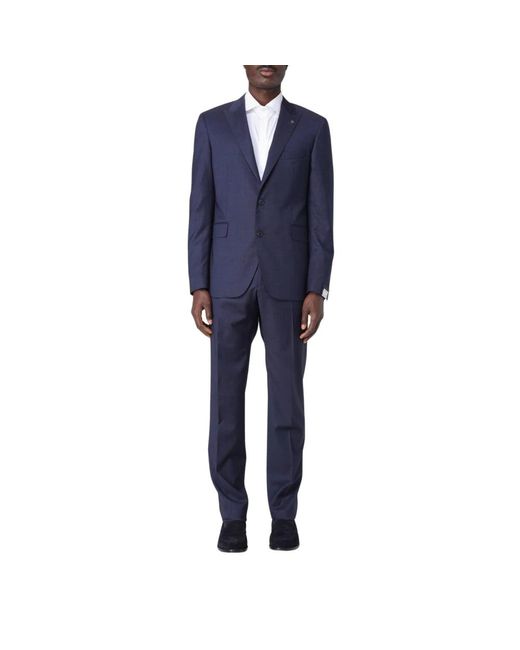 Single Breasted Suits Tagliatore de hombre de color Blue