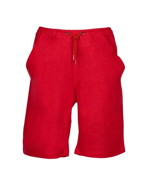 Kiton Short Pants in het Red voor heren