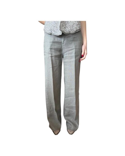 Straight Trousers Souvenir Clubbing en coloris Gray