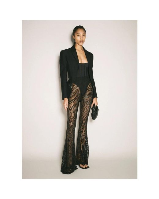 Mugler Black Blazers