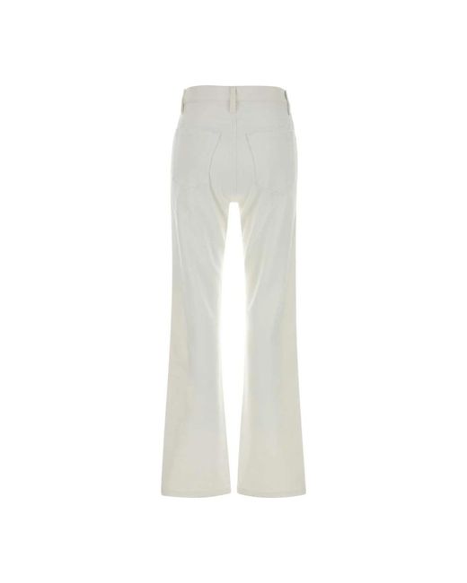 Jil Sander Gray Flare Jeans