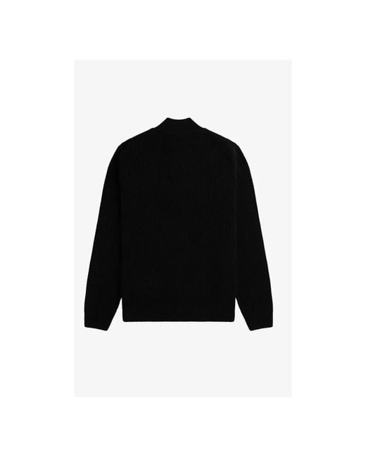 Fred Perry Black Turtlenecks for men