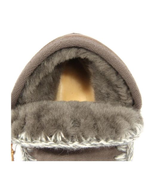 Mou Natural Winter Boots