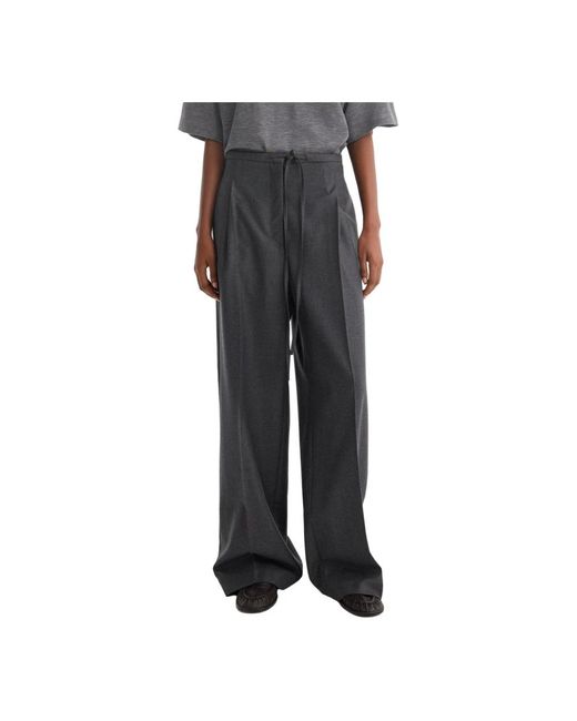 Wide Trousers Rohe de color Gray