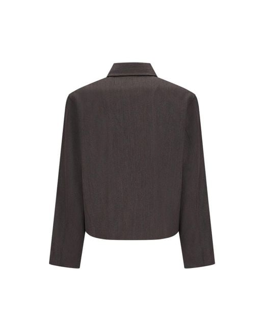 Our Legacy Stijlvolle Mini Jas Voor Mannen in het Black voor heren