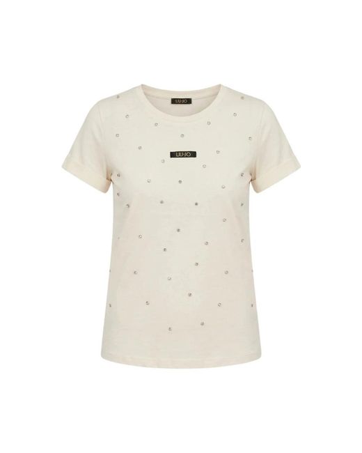 Liu Jo Natural T-Shirts