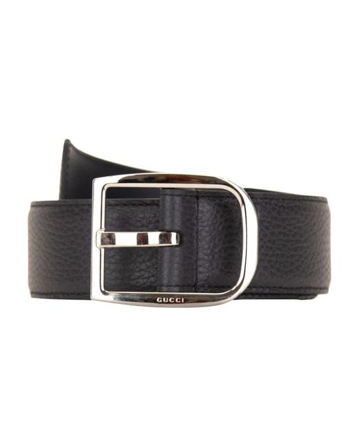 Gucci Ledergürtel in Black für Herren