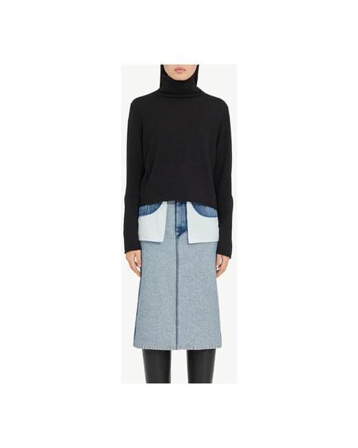 Turtlenecks di MM6 by Maison Martin Margiela in Black