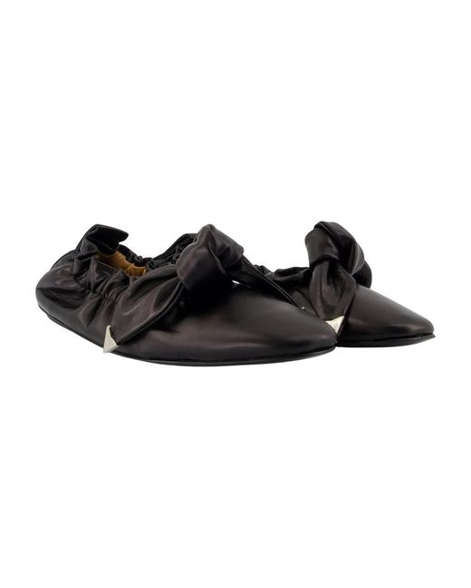 Toga Black Ballerinas