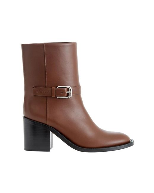 Burberry Brown Heeled Boots
