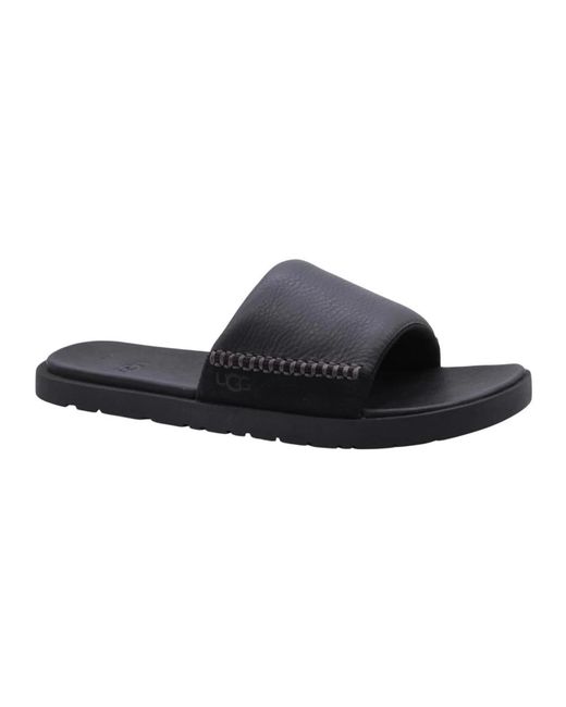 Sliders di Ugg in Black da Uomo