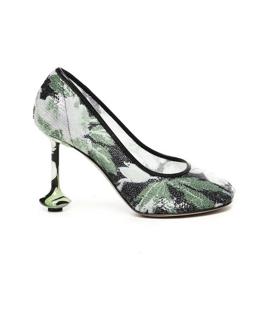 Loewe Pumps in het Metallic